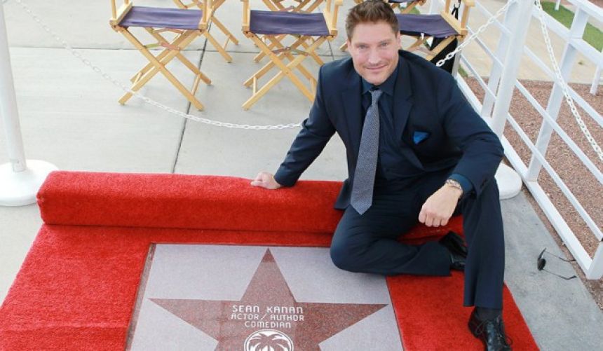 Sean Kanan (Deacon Sharpe dans Top Models et les Feux de l'Amour) a son étoile !