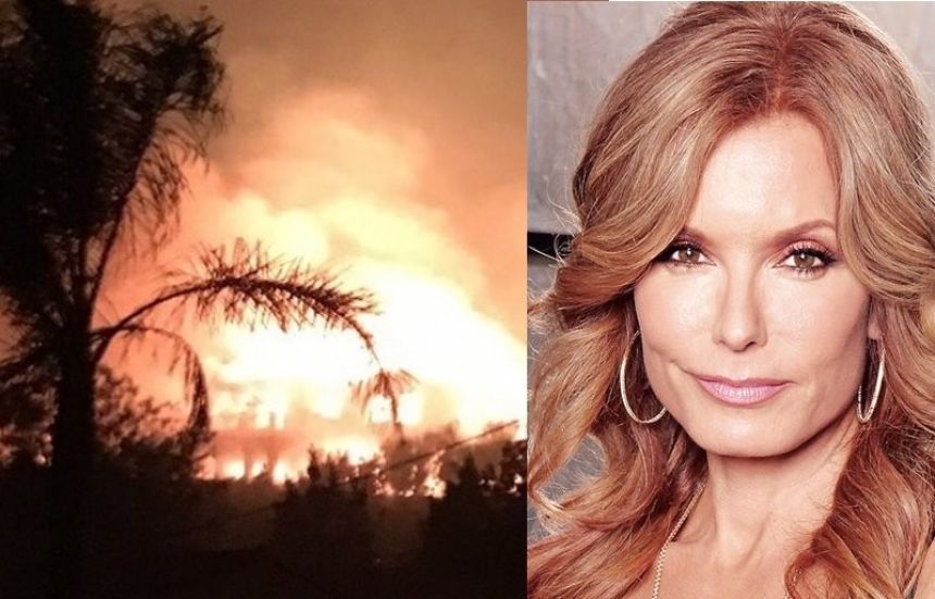 Les Stars des Feux de l'Amour face aux flammes à Los Angeles