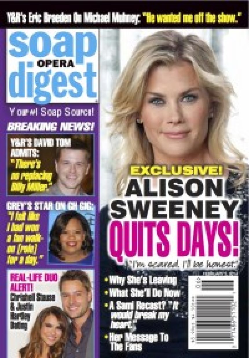 Alison Sweeney annonce qu'elle quitte des Jours et des Vies