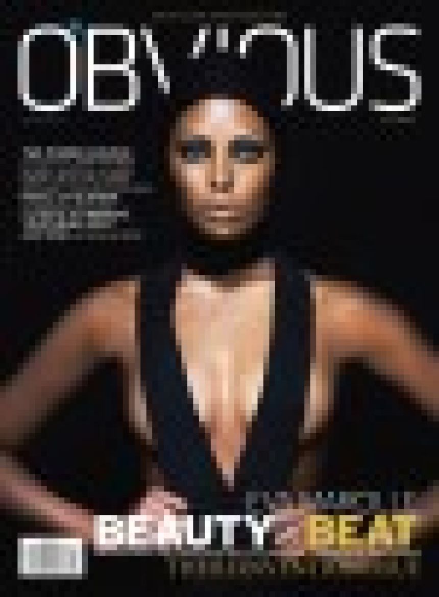 Eva Marcille fait la couverture d'Obvious
