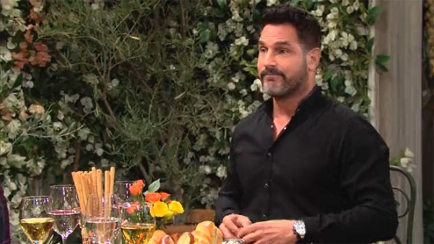 Bill (Don Diamont) n'est pas surpris par l'attitude de Ridge. Top Modèles,
épisode 8722 (18 janvier 2023,
TVA)