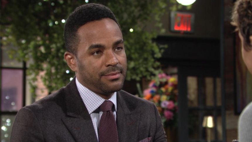Nate (Sean Dominic) regrette d'avoir fait confiance à Ashland. Les Feux de l'Amour,
épisode 9060 (30 septembre 2024,
TF1)