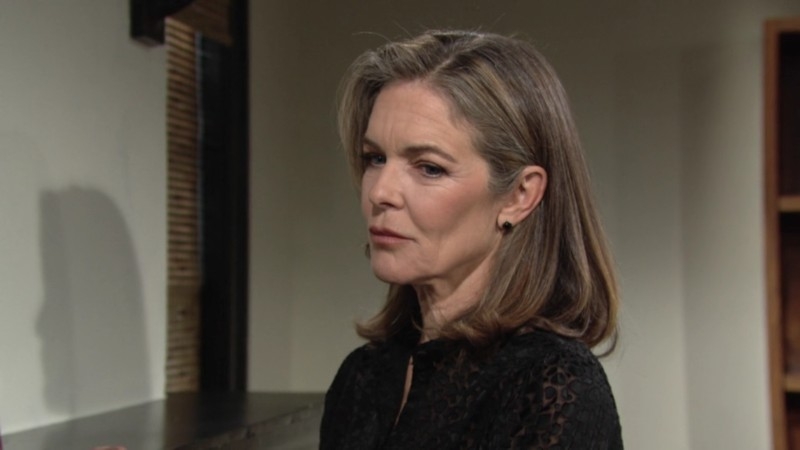 Diane (Susan Walters) repense au passé. Les Feux de l'Amour,
                     épisode 6662 (7 octobre 2024,
AUVIO)