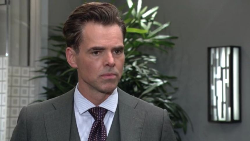 Billy (Jason Thompson) veut protéger ses enfants. Les Feux de l'Amour,
épisode 9119 (20 décembre 2024,
TF1)