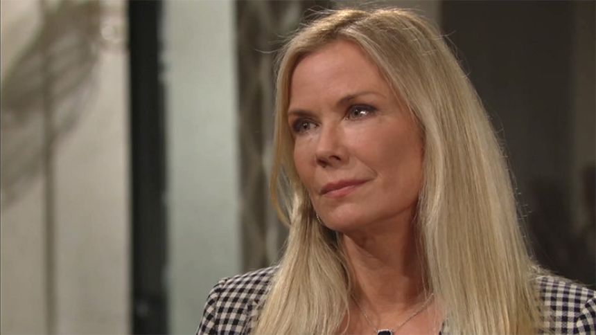 Brooke (Katherine Kelly Lang) met les choses au clair avec Taylor. Top Modèles,
épisode 8835 (26 juin 2023,
TVA)