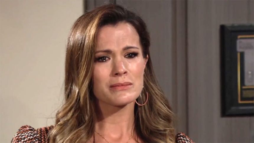 Chelsea (Melissa Claire Egan) aimerait que les choses soient différentes. Les Feux de l'Amour,
                     épisode 9197 (11 avril 2025,
TF1)