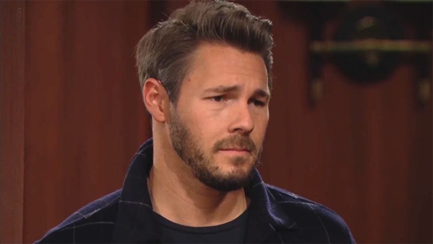 Liam (Scott Clifton) est profondément inquiet. Top Modèles,
épisode 8883 (31 août 2023,
TVA)