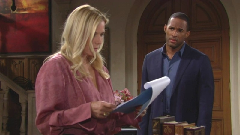 Carter (Lawrence Saint-Victor) est désolé pour Brooke… Top Models,
                     épisode 8891 (31 juillet 2023,
RTL9)