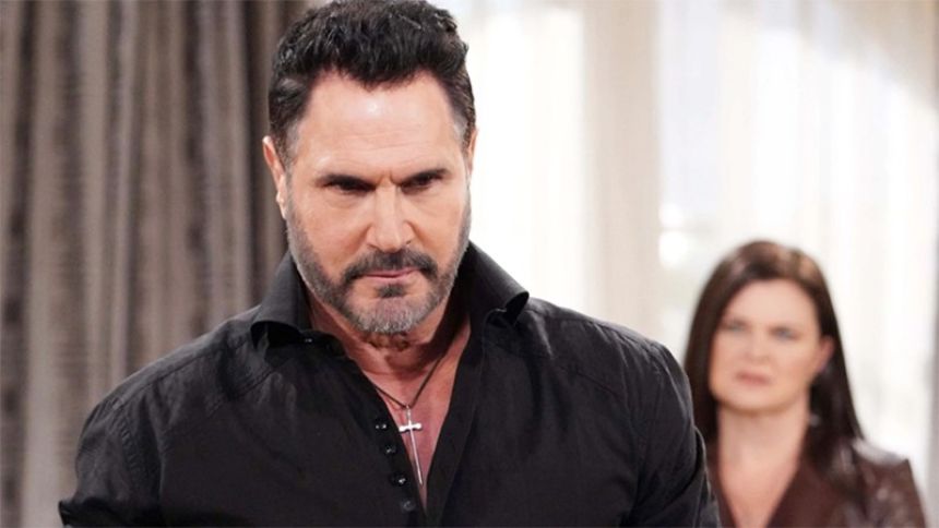 Pour Bill (Don Diamont), l'heure est grave. Amour, Gloire et Beauté,
épisode 8909 (22 novembre 2023,
TF1PLUS)