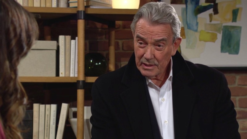 Victor (Eric Braeden) s'interroge au sujet de Chelsea. Les Feux de l'Amour,
                     épisode 6858 (10 juillet 2025,
AUVIO)