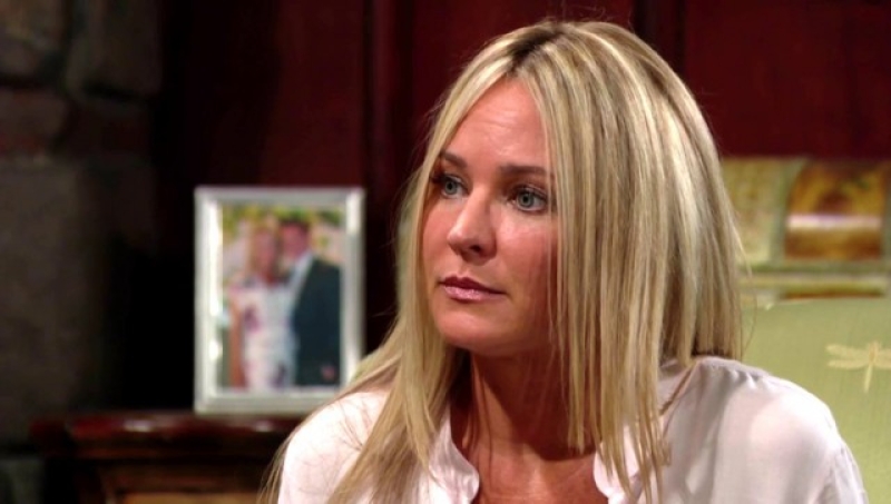 Sharon (Sharon Case) lutte avec sa conscience... Les Feux de l'Amour,
épisode 10919 (10 avril 2024,
TVA)