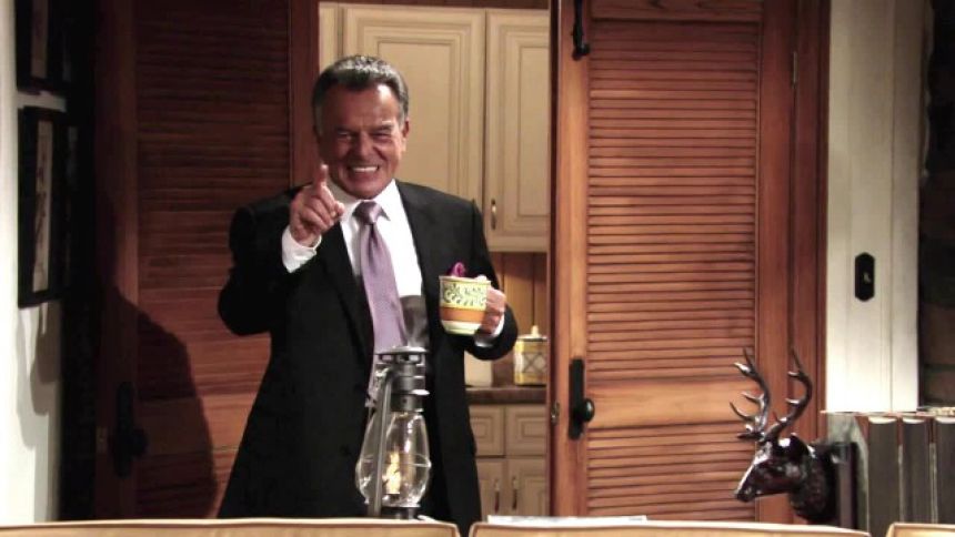 Ian Ward (Ray Wise) s'amuse avec ses otages ! Les Feux de l'Amour,
                     épisode 5285 (18 avril 2019,
AUVIO)