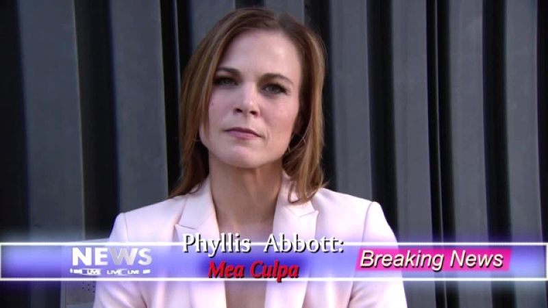 Phyllis (Gina Tognoni) s'adresse finalement à la presse ! Les Feux de l'Amour,
                     épisode 11014 (21 août 2024,
TVA)