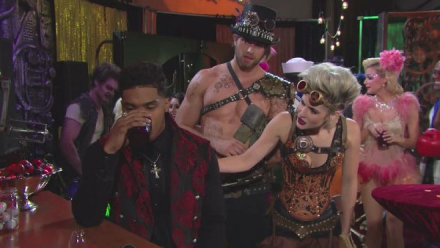 Le Comte Dracula (Rome Flynn) n'a pas le moral… Top Modèles,
épisode 7452 (7 décembre 2017,
TVA)