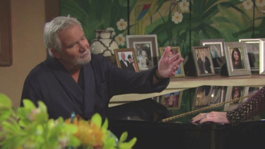 Eric (John McCook) va mieux. Amour, Gloire et Beauté,
épisode 7453 (14 mai 2018,
TF1PLUS)