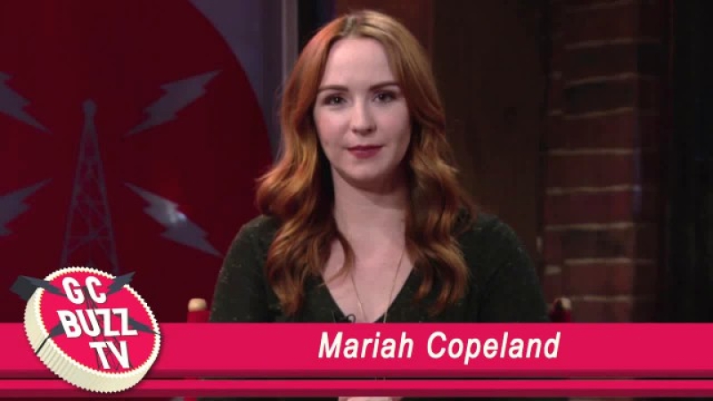 Mariah (Camryn Grimes) s'apprête à diffuser son interview avec Gloria. Les Feux de l'Amour,
                     épisode 11108 (7 janvier 2025,
TVA)