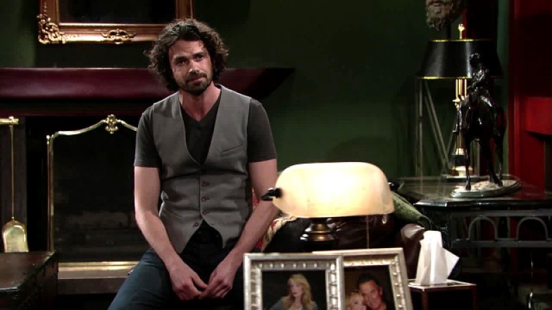 Scott (Daniel Brunnemer Hall) se pose des questions sur l'absence de Victor. Les Feux de l'Amour,
épisode 11167 (31 mars 2025,
TVA)