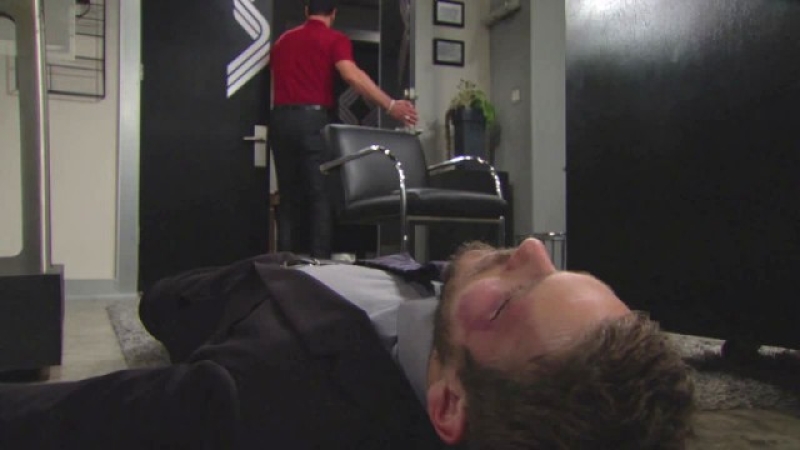 Liam (Scott Clifton) a choisi une route difficile… Amour, Gloire et Beauté,
                     épisode 7669 (28 janvier 2019,
TF1)