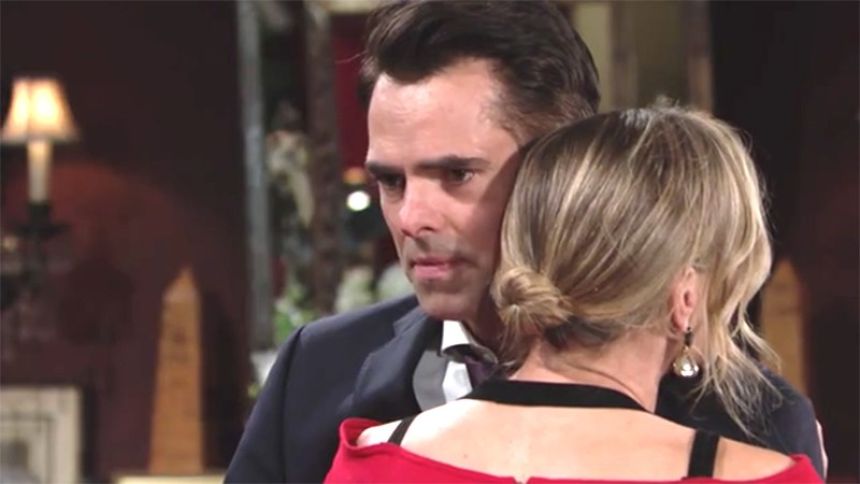 Hors de question pour Billy (Jason Thompson) d'oublier ce que lui a fait subir Phyllis (Gina Tognoni). Les Feux de l'Amour,
épisode 11532 (5 octobre 2018,
CBS)