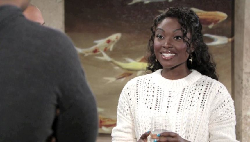 Ana (Loren Lott) est de retour à Genoa ! Les Feux de l'Amour,
épisode 8307 (21 septembre 2021,
RTS)