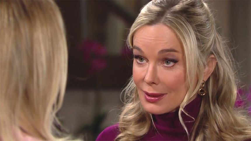 Donna (Jennifer Gareis) pousse sa sœur à la réflexion. Top Modèles,
épisode 8216 (7 janvier 2021,
TVA)