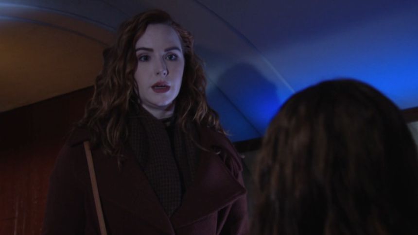 Mariah (Camryn Grimes) tente tout pour récupérer Tessa. Les Feux de l'Amour,
épisode 11901 (24 mars 2020,
CBS)