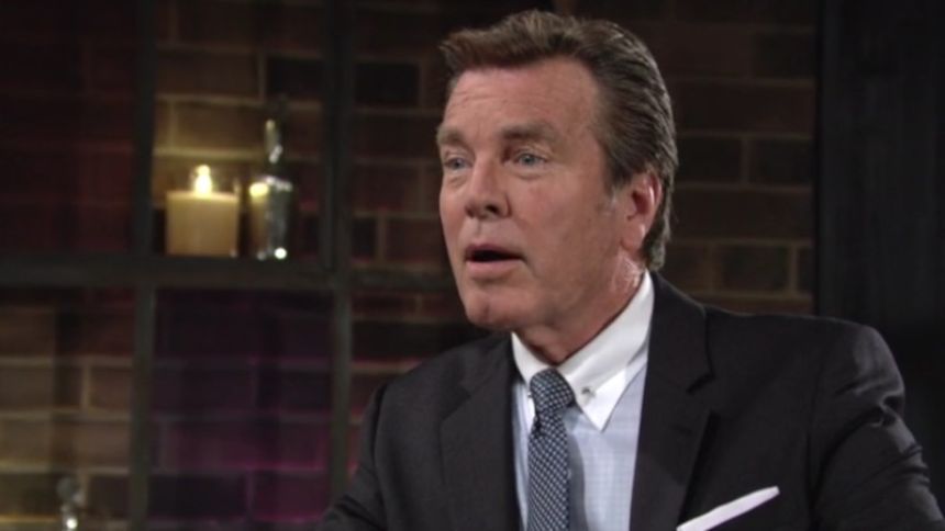 Jack (Peter Bergman) ne voit pas le temps passer avec Sally. Les Feux de l'Amour,
épisode 12143 (2 juillet 2021,
CBS)