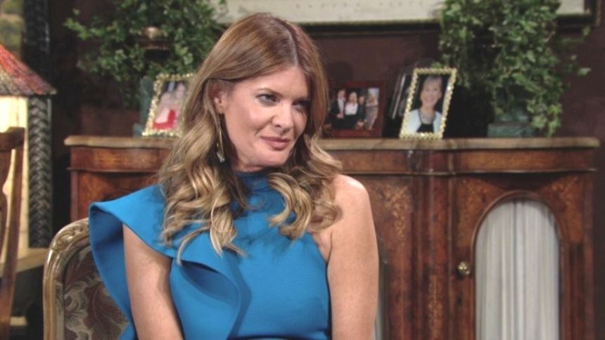 Phyllis (Michelle Stafford) a plus d'un tour dans son sac. Les Feux de l'Amour,
épisode 12152 (15 juillet 2021,
CBS)