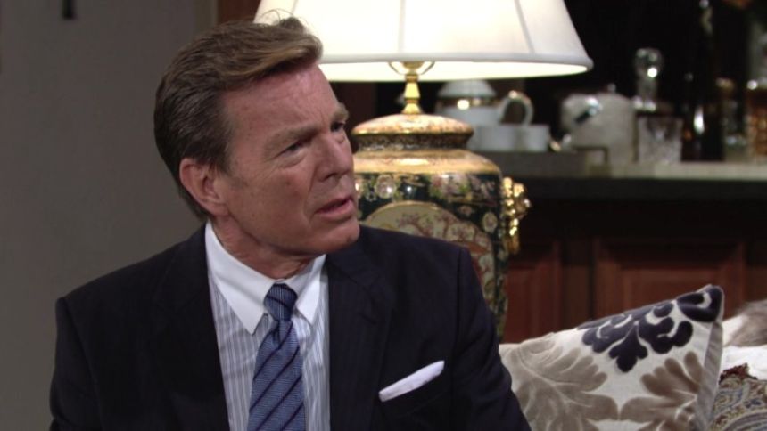 Jack (Peter Bergman) s'interroge sur sa vie amoureuse. Les Feux de l'Amour,
épisode 8939 (9 avril 2024,
TF1)