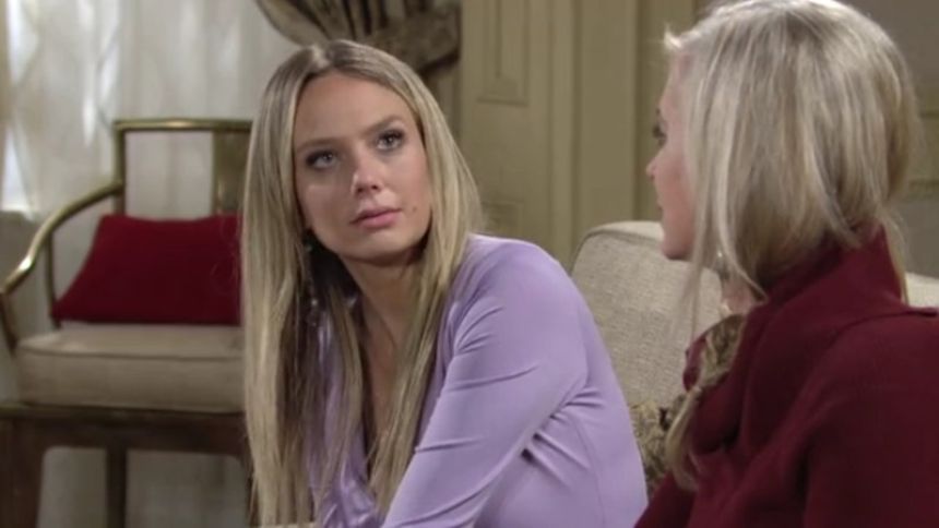 Abby (Melissa Ordway) ne veut pas perdre espoir Les Feux de l'Amour,
                     épisode 6553 (6 mai 2024,
AUVIO)