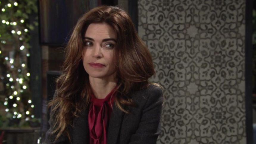 Victoria (Amelia Heinle) accepte d'écouter son frère. Les Feux de l'Amour,
épisode 8971 (27 mai 2024,
TF1)