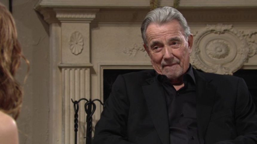 Victor (Eric Braeden) a un choix à faire. Les Feux de l'Amour,
épisode 12278 (12 janvier 2022,
CBS)