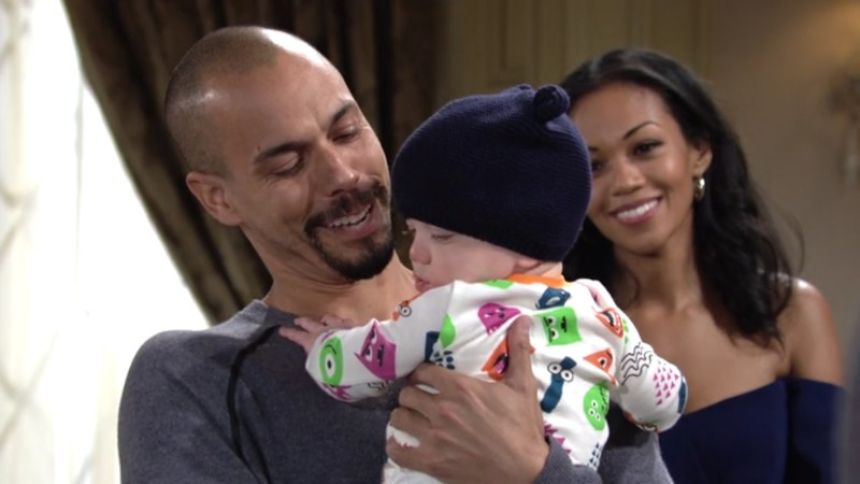 C'est un jour important pour Devon (Bryton James). Les Feux de l'Amour,
                     épisode 9023 (8 août 2024,
TF1)