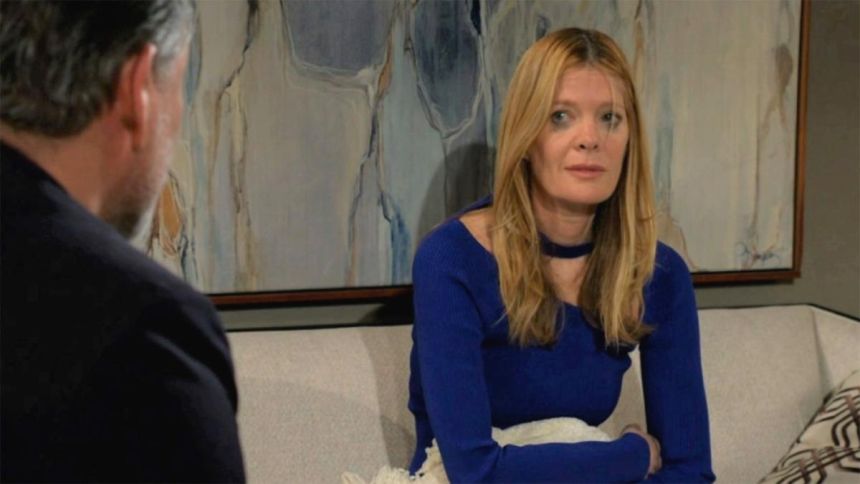 Phyllis (Michelle Stafford) est au bout du rouleau. Les Feux de l'Amour,
épisode 12569 (6 mars 2023,
CBS)