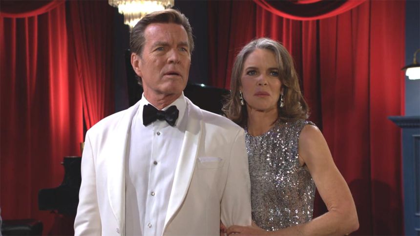 Jack (Peter Bergman) et Diane (Susan Walters) sont déstabilisés. Les Feux de l'Amour,
épisode 12582 (27 mars 2023,
CBS)