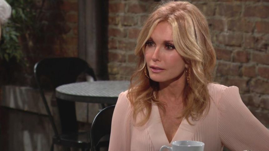 Lauren (Tracey E. Bregman) ne comprend pas comment Phyllis a pu faire ça. Les Feux de l'Amour,
épisode 12619 (17 mai 2023,
CBS)