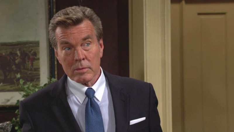 Jack (Peter Bergman) ne sait pas comment réagir à l'annonce de son fils. Les Feux de l'Amour,
                     épisode 12709 (22 septembre 2023,
CBS)