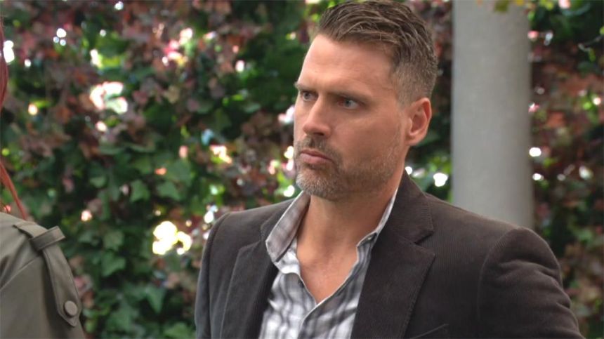 Nick (Joshua Morrow) fulmine. Les Feux de l'Amour,
épisode 12716 (3 octobre 2023,
CBS)