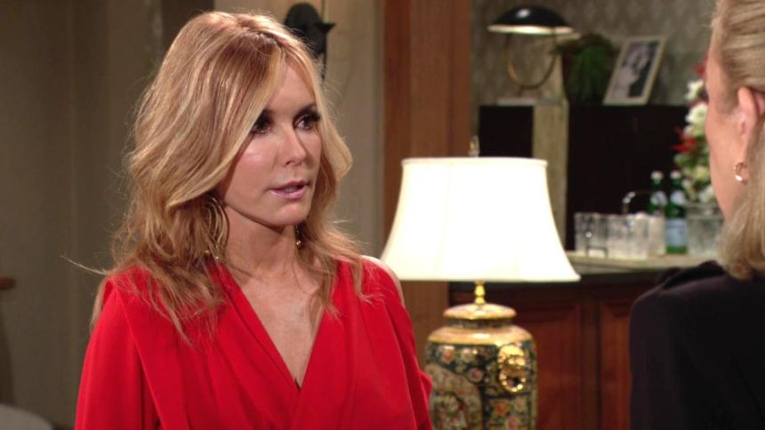 Lauren (Tracey E. Bregman) fait de son mieux pour aider Nikki. Les Feux de l'Amour,
épisode 12808 (15 février 2024,
CBS)