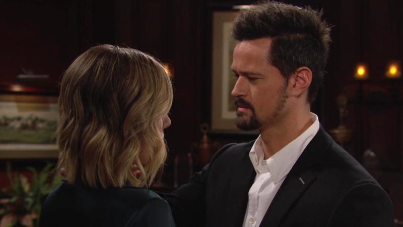 Hope peut compter sur le soutien de Thomas (Matthew Atkinson) Amour, Gloire et Beauté,
                     épisode 9216 (4 février 2025,
TF1)