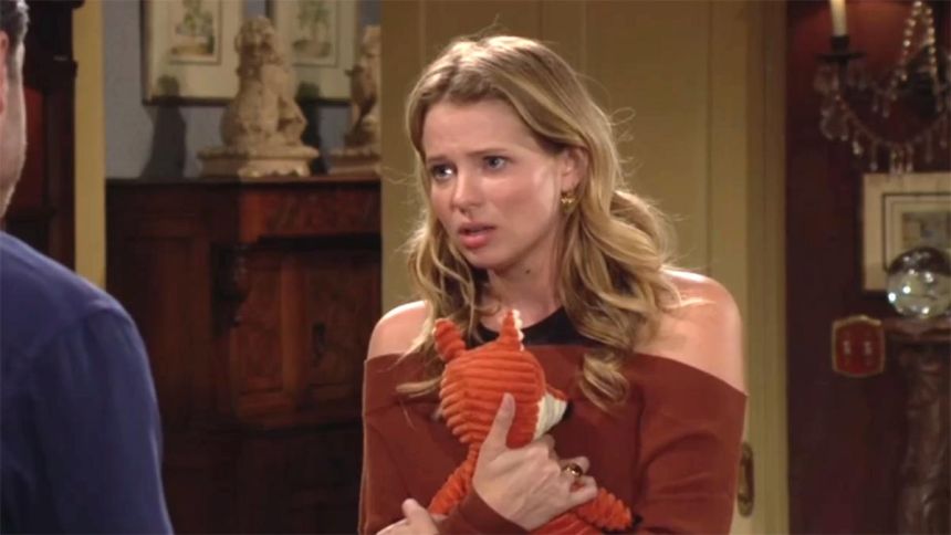 Summer (Allison Lanier) est prête à tout pour sauver Harrison. Les Feux de l'Amour,
épisode 12852 (19 avril 2024,
CBS)