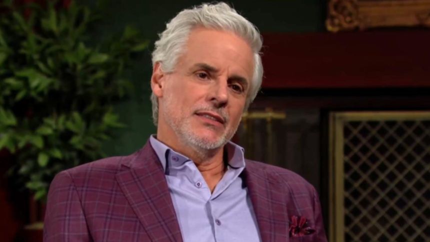 Michael (Christian Le Blanc) est prêt à tout pour se racheter auprès de Victor. Les Feux de l'Amour,
épisode 12938 (19 août 2024,
CBS)