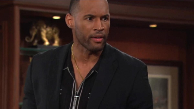 Carter (Lawrence Saint-Victor) défend sa vision de Forrester Creations avec ferveur. Top Modèles,
épisode 9387 (25 août 2025,
TVA)