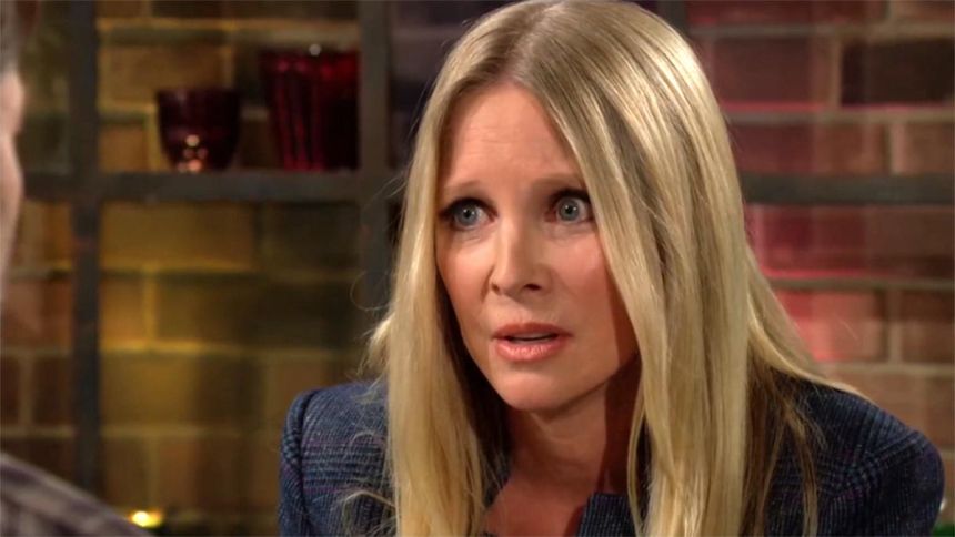 Christine (Lauralee Bell) est prête à tout pour faire acquitter Daniel. Les Feux de l'Amour,
épisode 12989 (29 octobre 2024,
CBS)