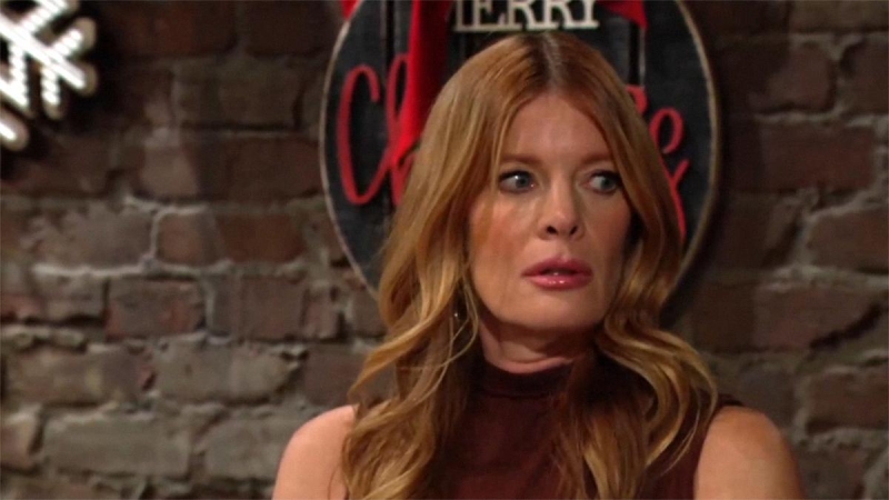 Phyllis (Michelle Stafford) fait une confession pour le moins dérangeante... Les Feux de l'Amour,
                     épisode 13018 (11 décembre 2024,
CBS)