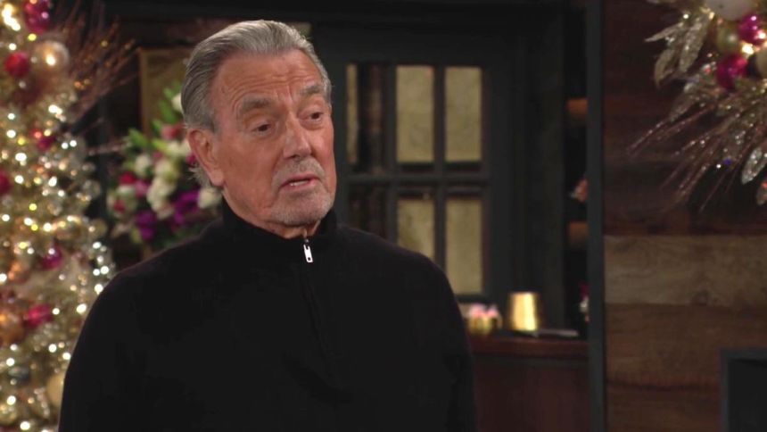 Victor (Eric Braeden) conseille à Jack de bien profiter de sa victoire... Les Feux de l'Amour,
épisode 13019 (12 décembre 2024,
CBS)