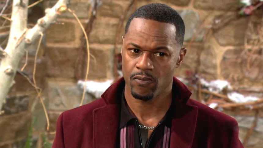 Damian (Jermaine Rivers) s'interroge sur Nate. Les Feux de l'Amour,
épisode 13053 (4 février 2025,
CBS)