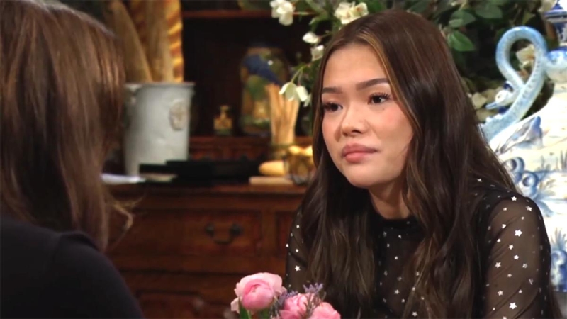 Luna (Lisa Yamada) aimerait pouvoir fréquenter son père. Amour, Gloire et Beauté/Top Models,
épisode 9521 (9 mai 2025,
CBS)