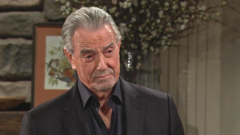 Victor (Eric Braeden) a quelque chose d'important (et inhabituel) à dire. Les Feux de l'Amour,
épisode 13193 (21 août 2025,
CBS)