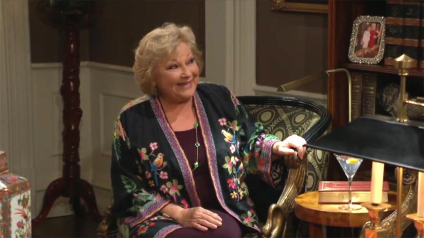Traci (Beth Maitland) est de retour à Genoa ! Les Feux de l'Amour,
                     épisode 13215 (22 septembre 2025,
CBS)
